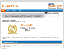 Tablet Screenshot of payprocorp.net